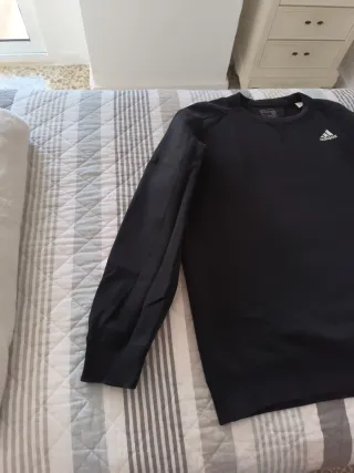 Sudadera Adidas Negra Talla L DESCATALOGADA