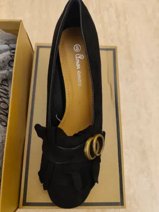 Zapatos tacón Amor Amore talla 40