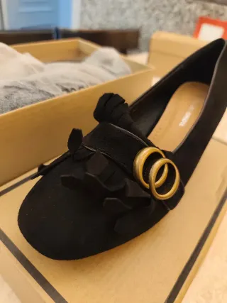 Zapatos tacón Amor Amore talla 40