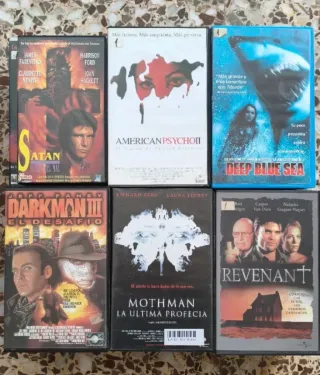 PELÍCULA VHS CAJA VIDEOCLUB HORROR SUSPENSE TERROR