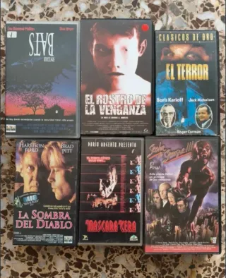 PELÍCULA VHS CAJA VIDEOCLUB HORROR SUSPENSE TERROR