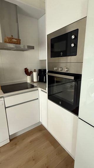 Muebles de cocina en blanco