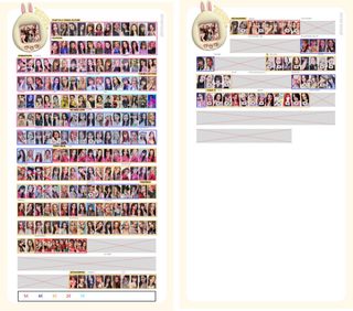 Colección OT6 STAYC photocards álbum coreano