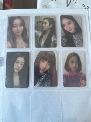 Colección OT6 STAYC photocards álbum coreano