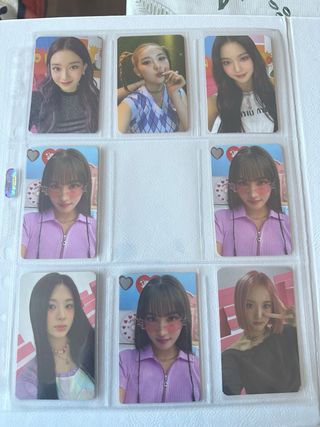 Colección OT6 STAYC photocards álbum coreano