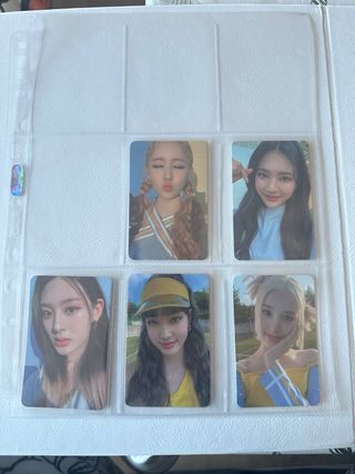Colección OT6 STAYC photocards álbum coreano