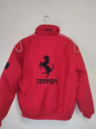 Chaqueta Bomber Scuderia Ferrari F1 Vintage