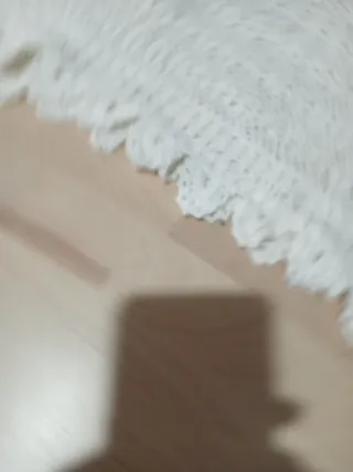 Top de ganchillo hecho a mano