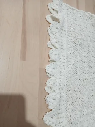 Top de ganchillo hecho a mano