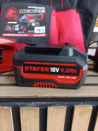 Radial Batería Stayer AGRL20 115 + Batería + Carga