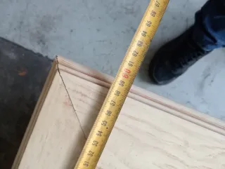 Mesa de centro madera y cristal