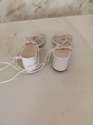 Sandalias sfera color Beige de Vestir Mujer.