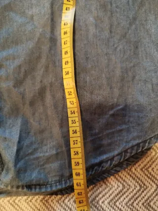 Camisa vaquera M con tachuelas