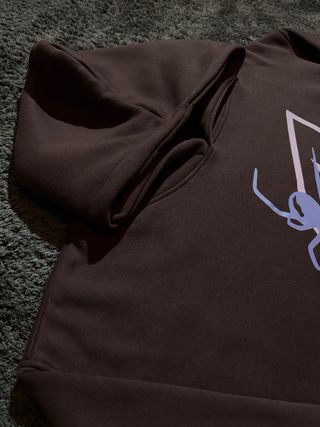 Sudadera Cold Culture Logo Araña Marrón - Talla M