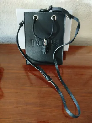 Bolso Tous Negro Oso. Modelo Brenda.