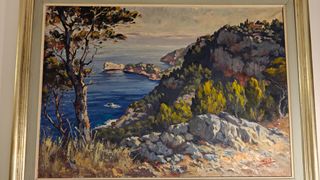 Cuadro Óleo Sa Foradada Mallorca Guillem Gil