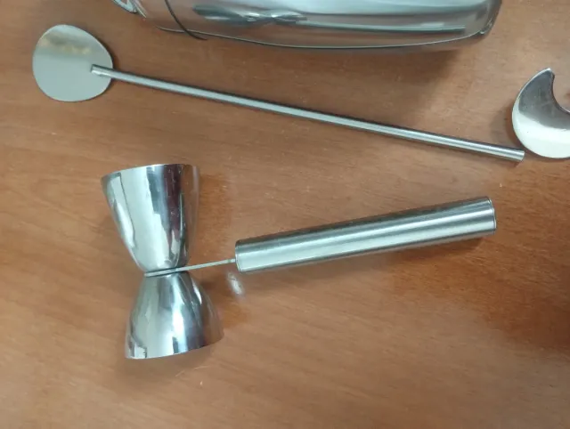 Set Coctelera 6 Piezas Metal