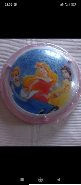 Candeeiro de Teto Disney Princesas