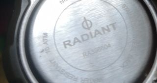 Reloj Radiant Militar 10 ATM Crono Luz