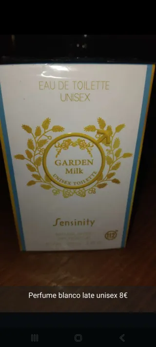 Perfume Sensinity Garden Milk Eau de Toilette Unis