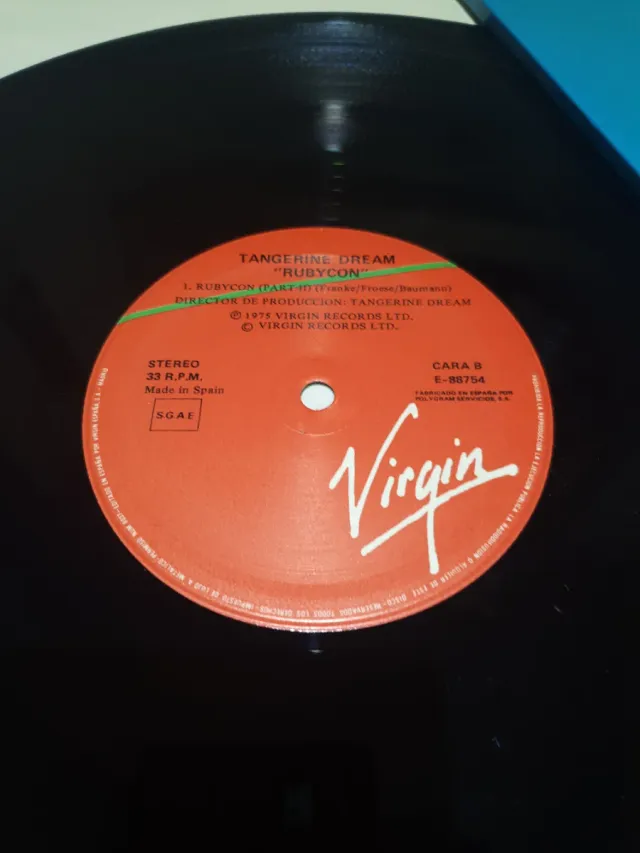 Tangerine Dream - Rubycon LP (1975)