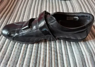 Zapatos Martinelli Negros Velcro
