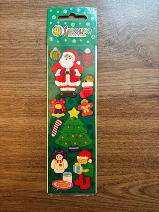 Lote Pegatinas Sandylion años90s Disney y Navidad