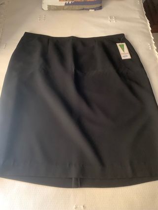 Falda Negra El Corte Inglés Talla M