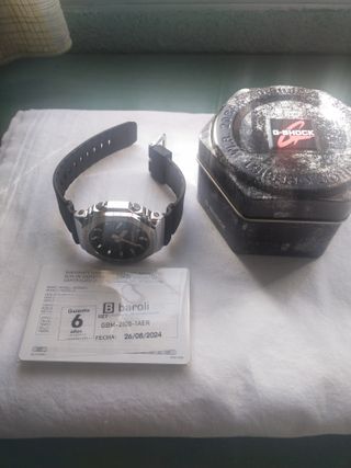 Reloj G-Shock GA-2100-1AER Negro/Plata