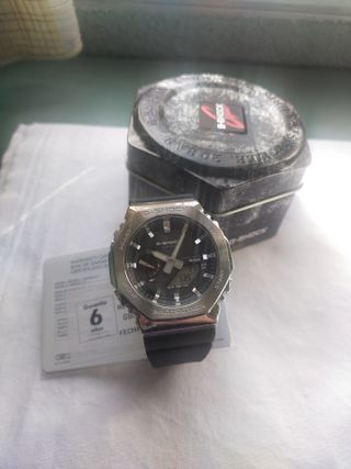 Reloj G-Shock GA-2100-1AER Negro/Plata