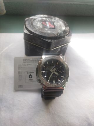 Reloj G-Shock GA-2100-1AER Negro/Plata