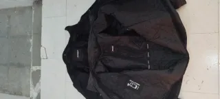 Chaqueta Moto Negra 4XL Con forros agua y frio