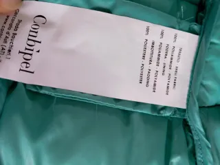 Giacca donna verde acqua