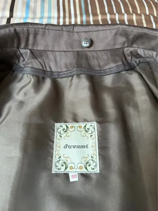 Gabardina Vintage Duvami - Made in Spain -