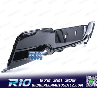 DIFUSOR BMW F20 F21 11-15 LOOK M PERFORMANCE NEGRO BRILLO O-