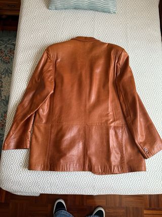 Chaqueta de piel ovino Campoy marrón