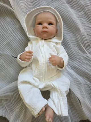 Muñeca Reborn Vinilo Blando Cuerpo Entero