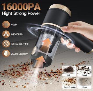 Mini Aspirapolvere Potente Aspira Soffia NUOVO
