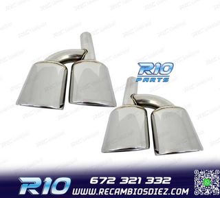 COLAS ESCAPE ESPECIFICA MERCEDES CLASE C W204 07-15 LOOK AMG