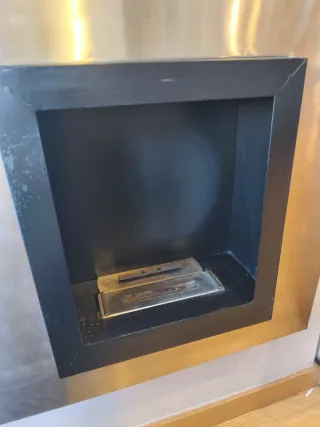 Chimenea de bioetanol moderna