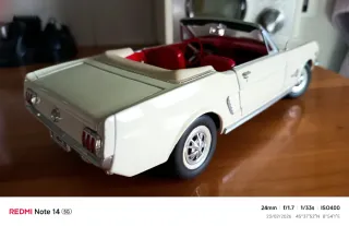 Ford Mustang cabrio 1:18 Mira Spagna