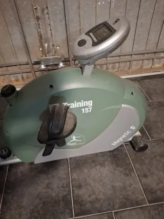 Bicicleta Estática Verde