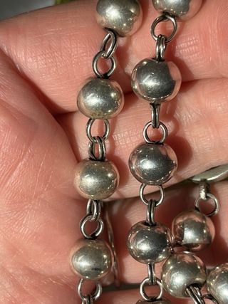 Collar Navajo Plata 950 y Ostra Espinosa