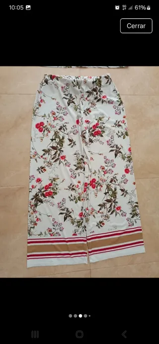 Conjunto Zara flores