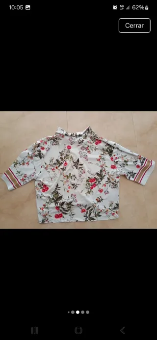 Conjunto Zara flores