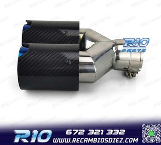 COLAS ESCAPE BMW LOOK M PERFORMANCE AZUL CARBONO