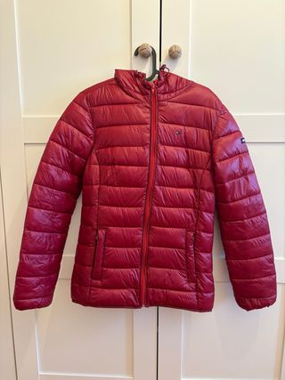 Plumífero Tommy Hilfiger Rojo