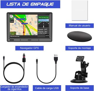 Navegador GPS 9 Coche/Camión con Visera