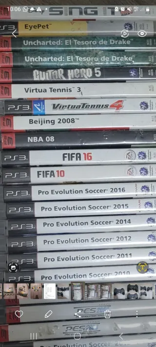 Virtual Tennis 4 PS3 Fifa 16 Nba 08 Formula One