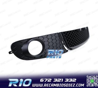 REJILLAS PARAGOLPES VOLKSWAGEN VW GOLF 6 08-12 NEGRO